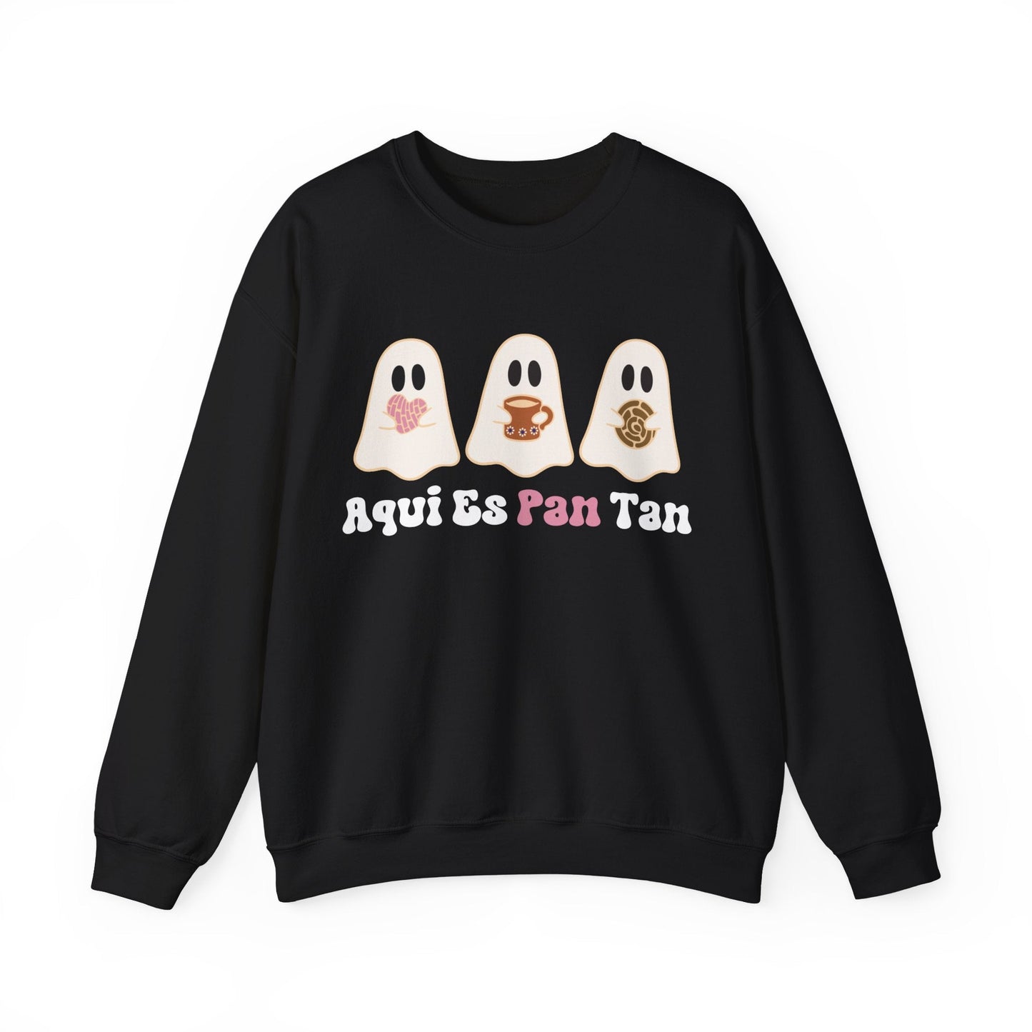 Aqui EsPanTan Unisex Heavy Blend™ Crewneck Sweatshirt - Bebe Buchi