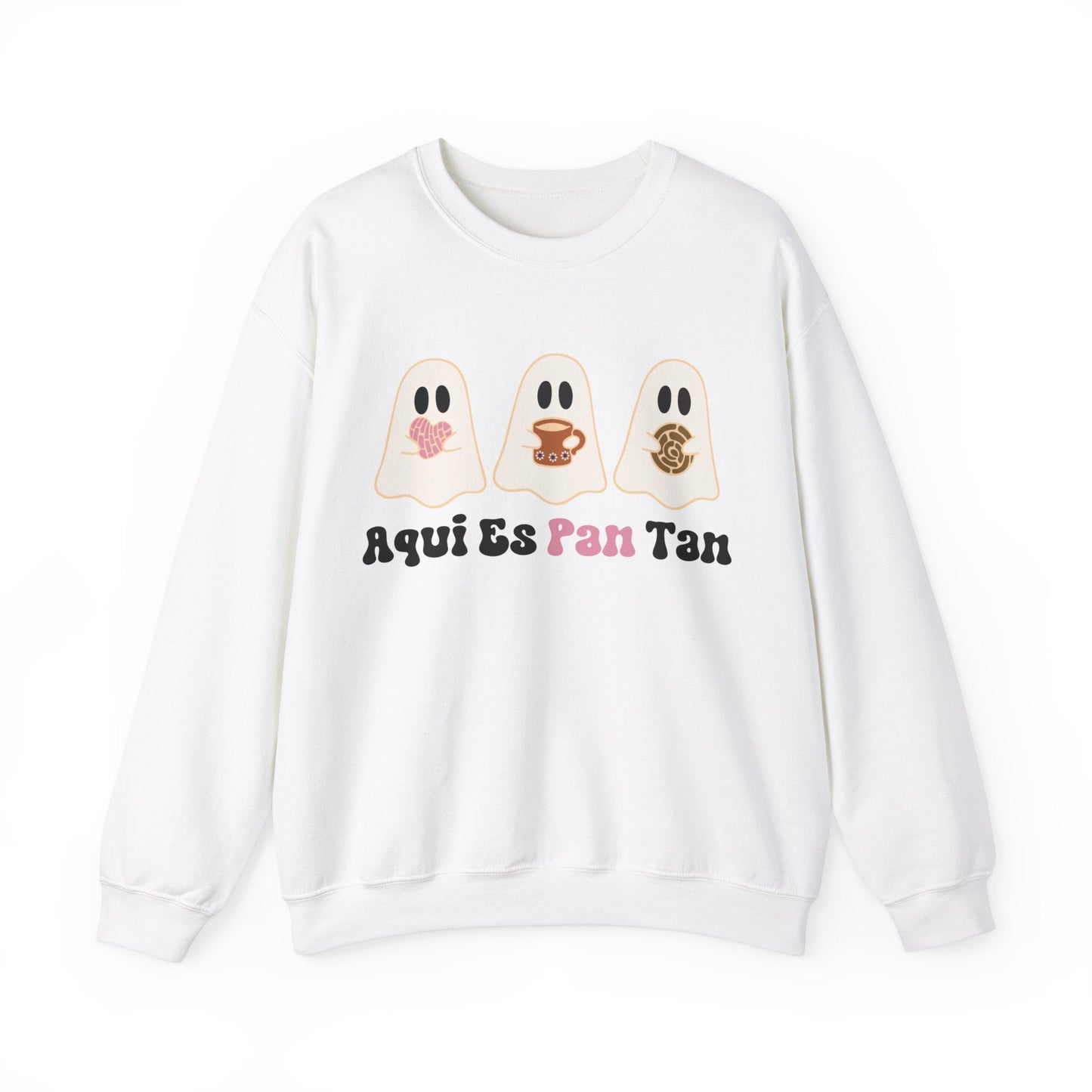 Aqui EsPanTan Unisex Heavy Blend™ Crewneck Sweatshirt - Bebe Buchi