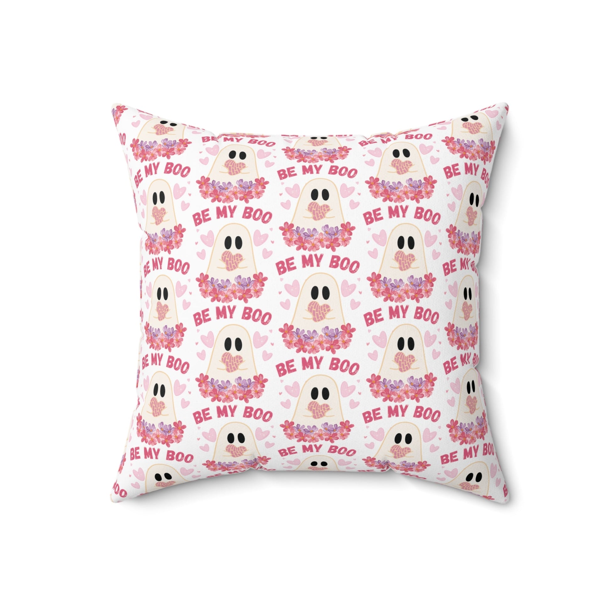 Be My Boo Pillow, Pan Dulce Concha Throw Pillow - Bebe Buchi