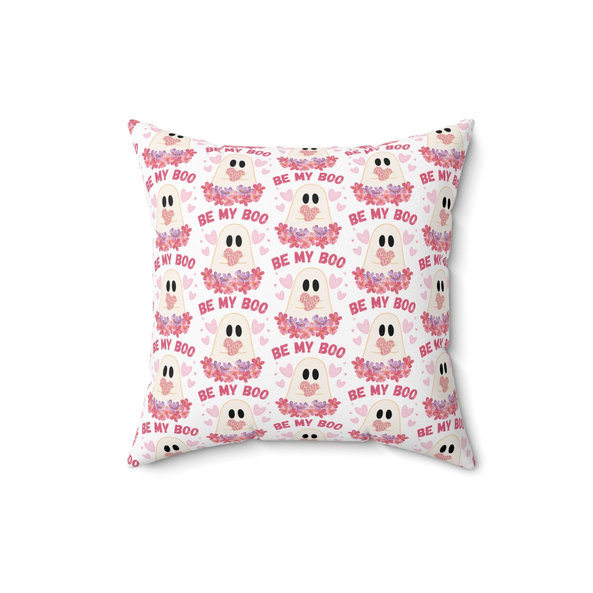 Be My Boo Pillow, Pan Dulce Concha Throw Pillow - Bebe Buchi