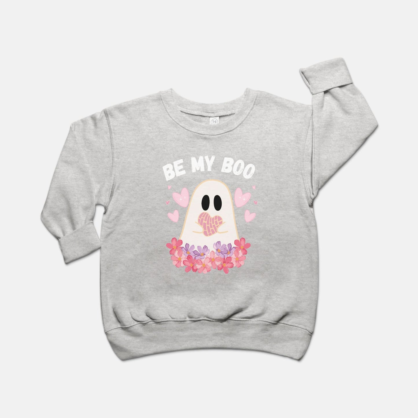 Be My Boo Valentines Toddler Crew Neck Sweatshirt - 3317 - Bebe Buchi