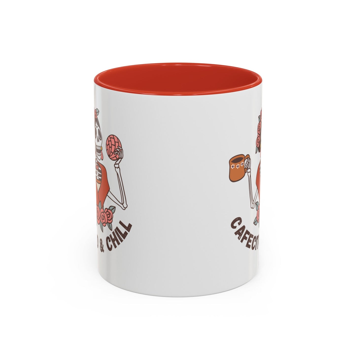 Cafecito & Chill Accent Coffee Mug, Cafecito y Chisme - Bebe Buchi