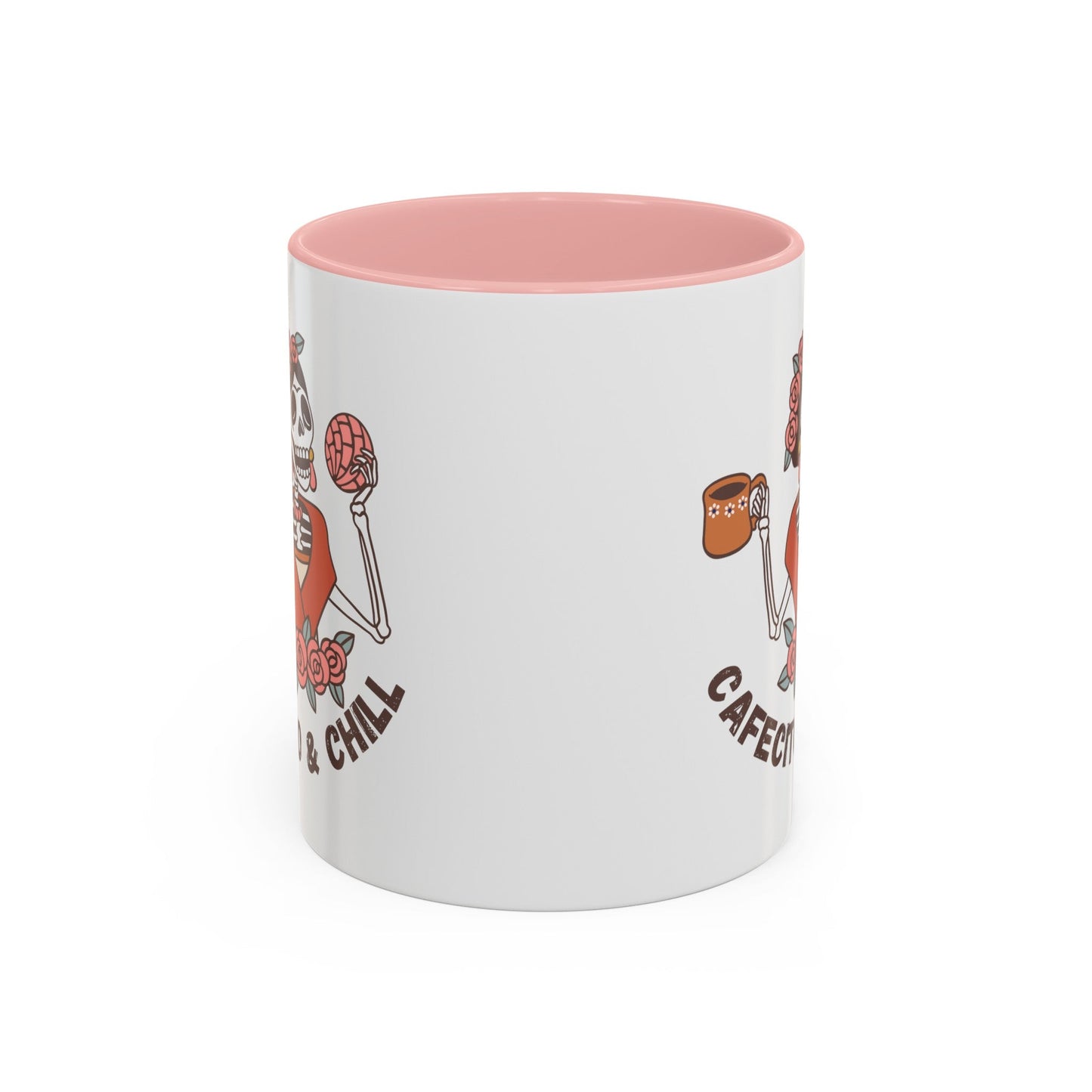 Cafecito & Chill Accent Coffee Mug, Cafecito y Chisme - Bebe Buchi