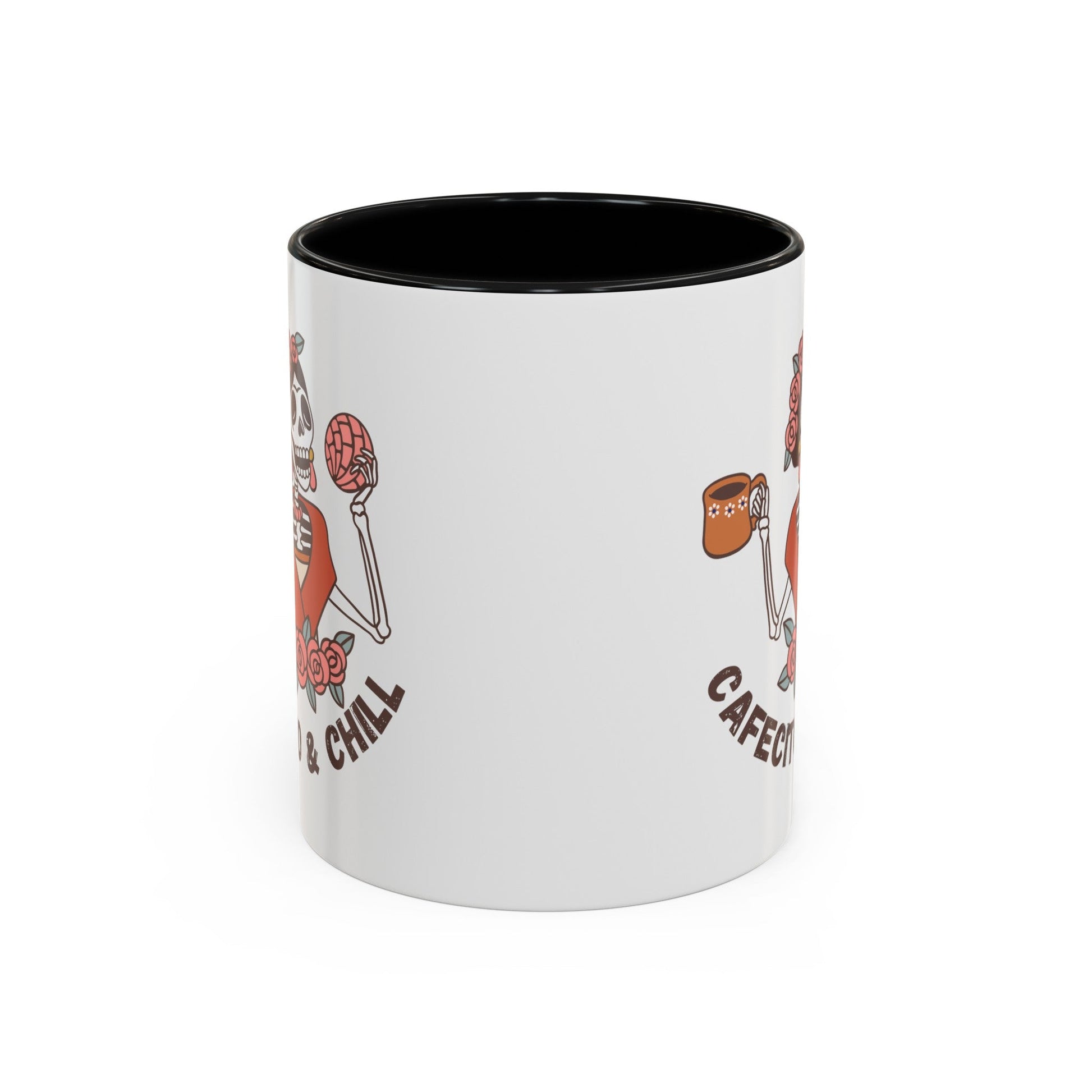 Cafecito & Chill Accent Coffee Mug, Cafecito y Chisme - Bebe Buchi