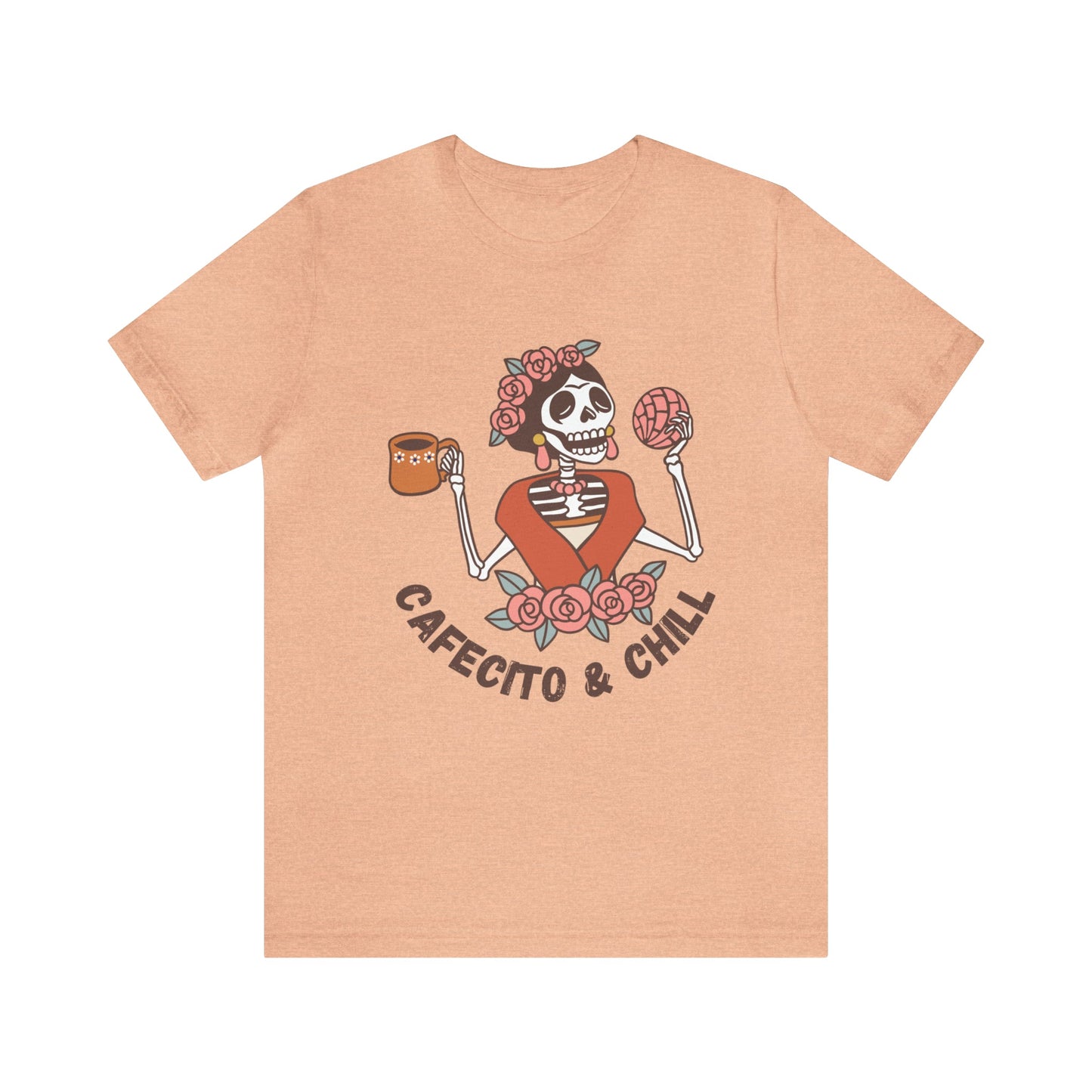 Cafecito & Chill Unisex Jersey Short Sleeve Tee - Bebe Buchi