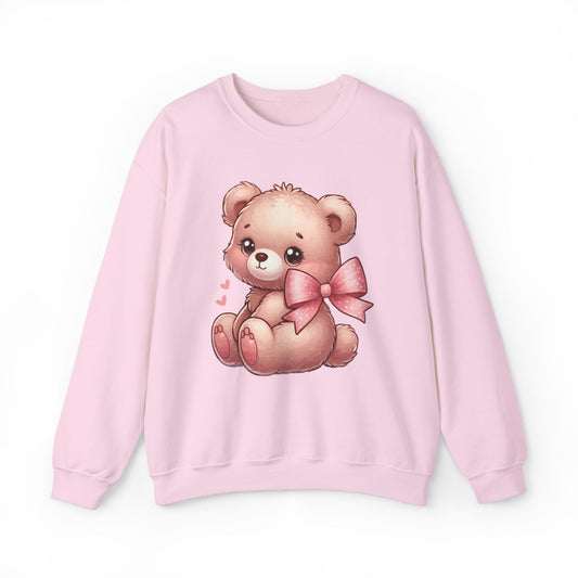 Coquette Teddy Bear Sweatshirt - Bebe Buchi