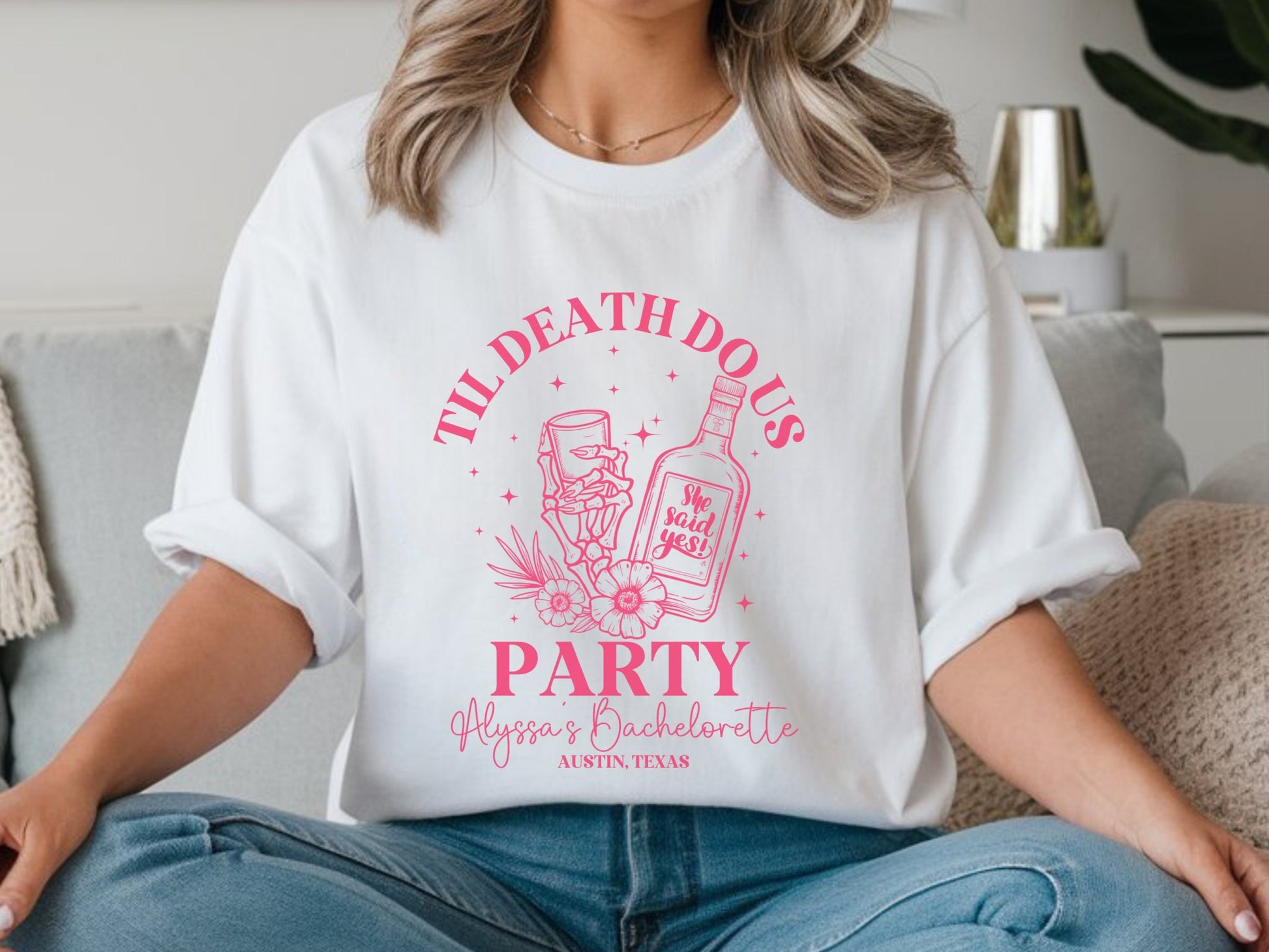 Funny Bachelorette Party Shirt, Bride Or Die Shirt Til Death Do us Party - Bebe Buchi