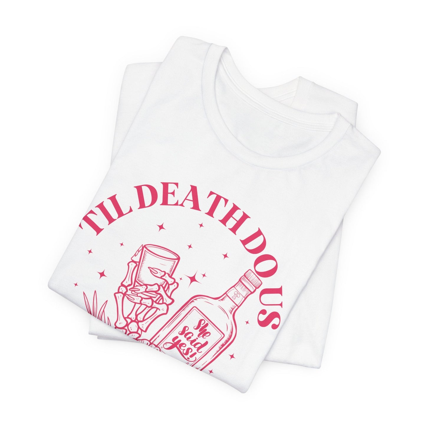 Funny Bachelorette Party Shirt, Bride Or Die Shirt, Til Death Do us Party, Bridal Party Outfit, Halloween Bachelorette Shirt, Skeleton Bride - Bebe Buchi