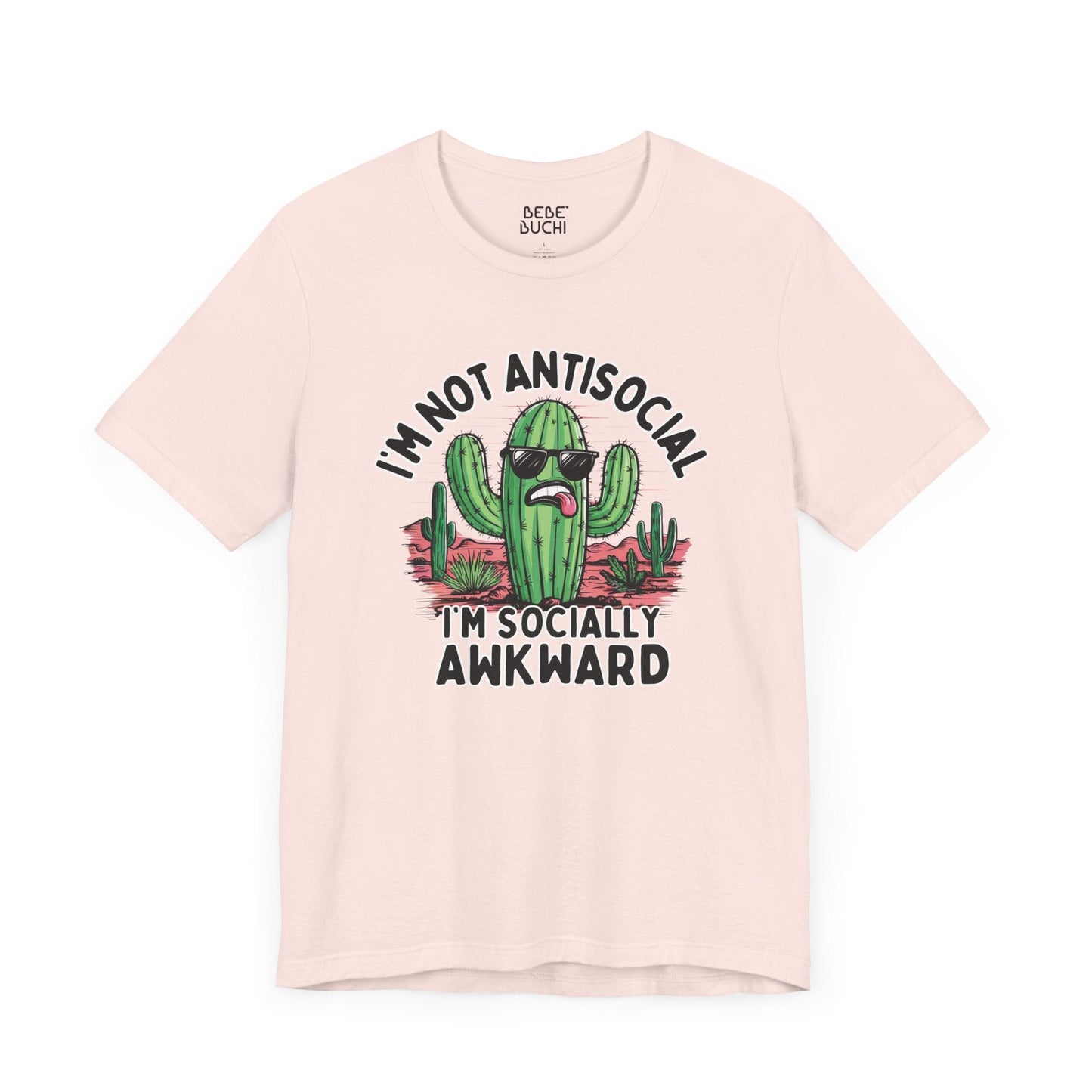 I'm Not Antisocial Funny T - Shirt Silly Meme Tee Mental Health Goofy Y2K Shirt Trendy Cartoon Vintage ADHD Funny Shirts - Bebe Buchi