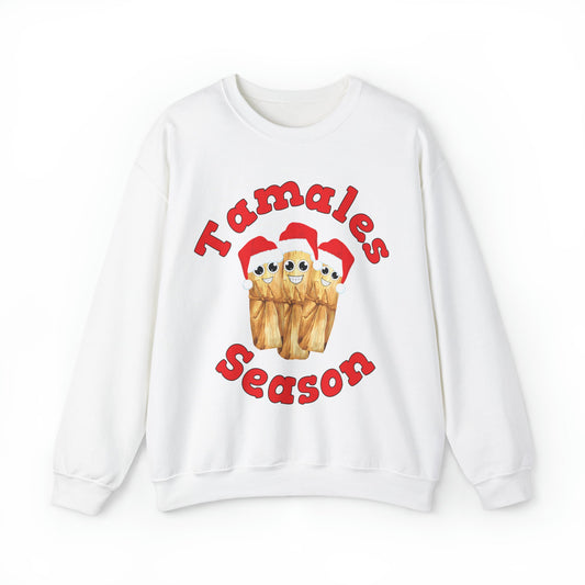 Kawaii Tamales Season Sweatshirt - Festive Holiday Apparel - Bebe Buchi