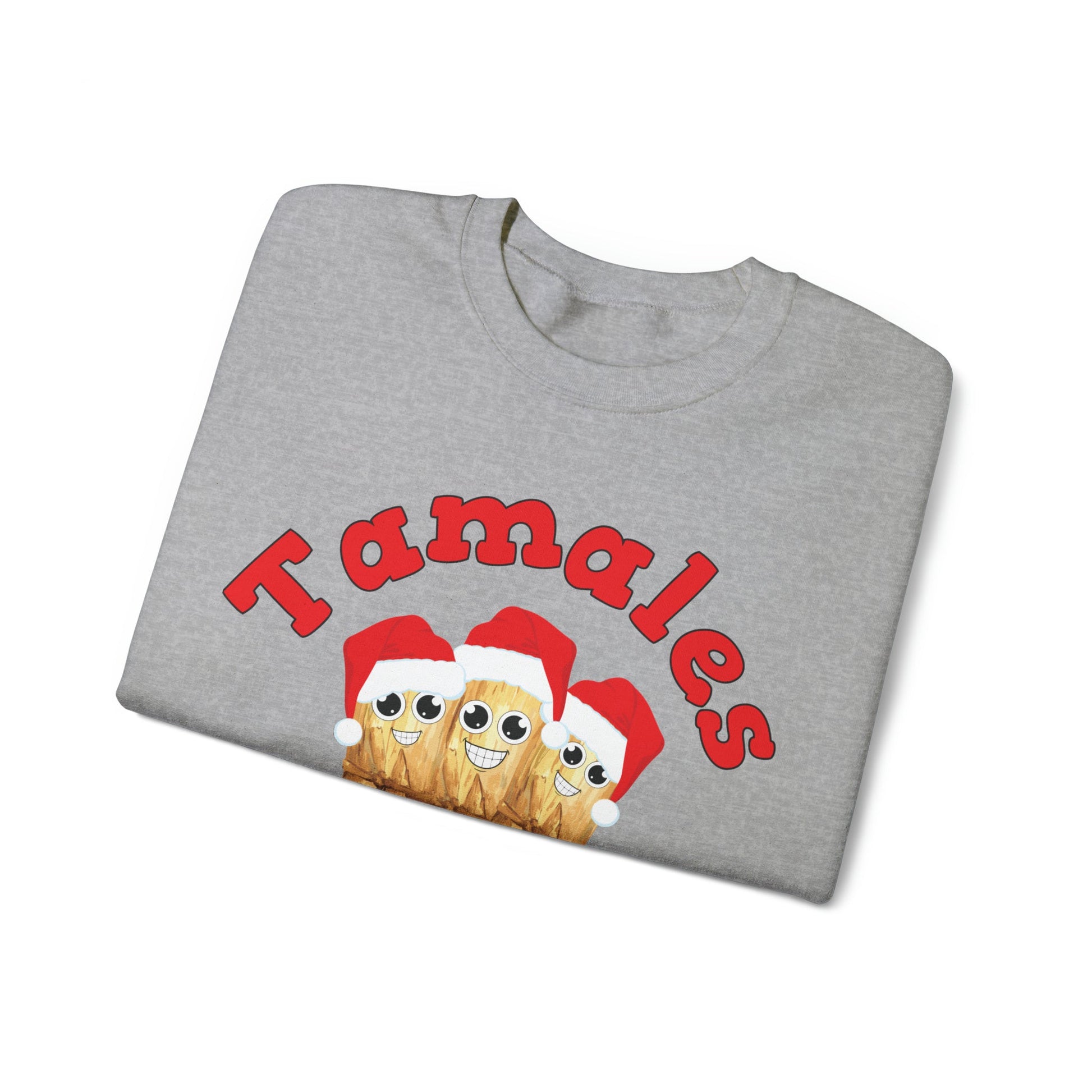 Kawaii Tamales Season Sweatshirt - Festive Holiday Apparel - Bebe Buchi