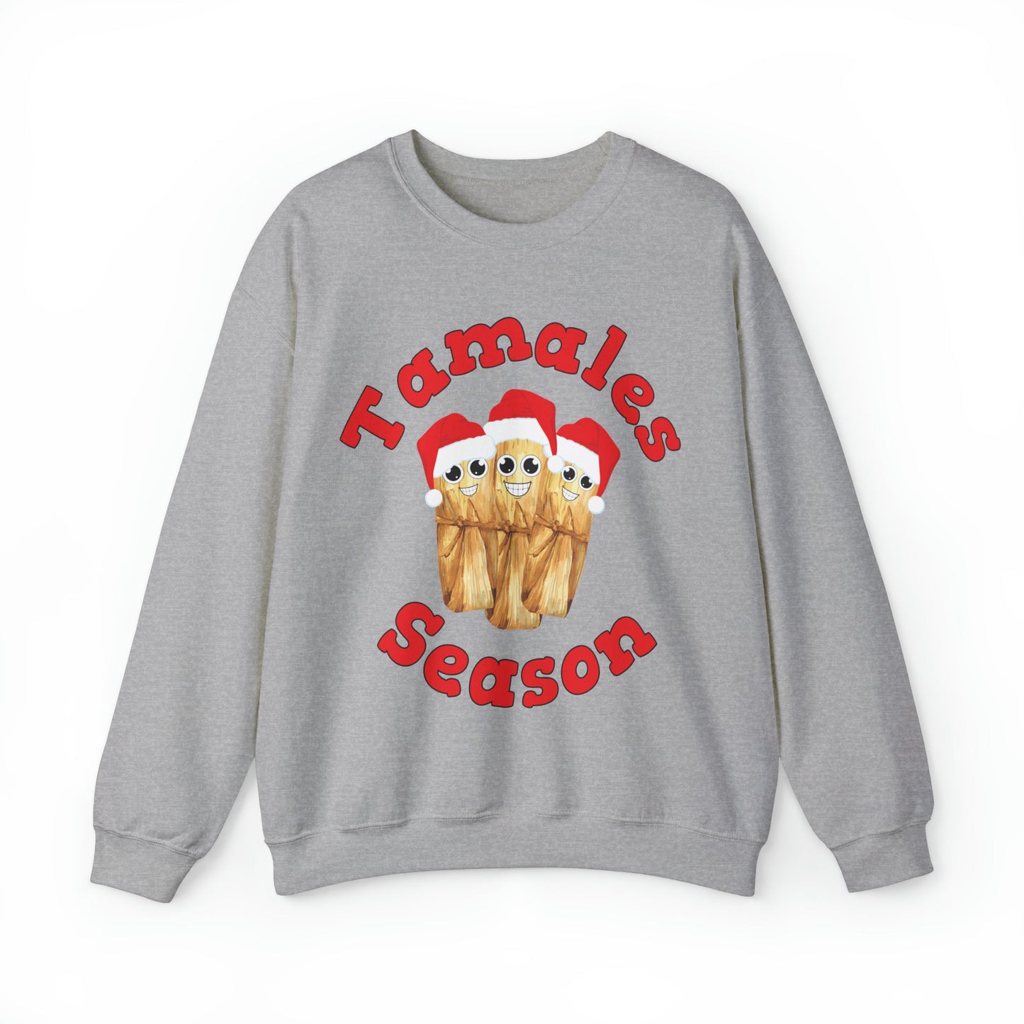 Kawaii Tamales Season Sweatshirt - Festive Holiday Apparel - Bebe Buchi