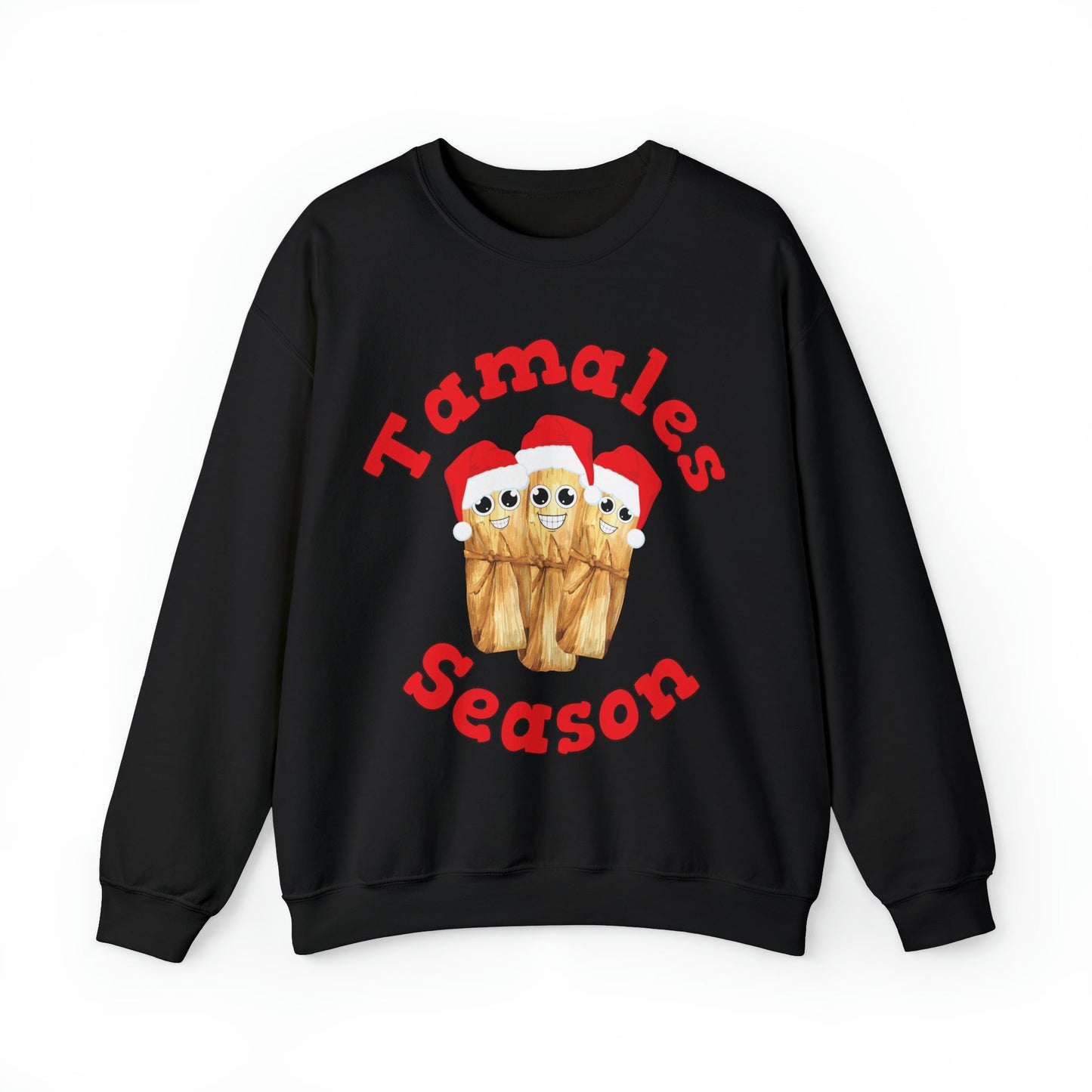 Kawaii Tamales Season Sweatshirt - Festive Holiday Apparel - Bebe Buchi