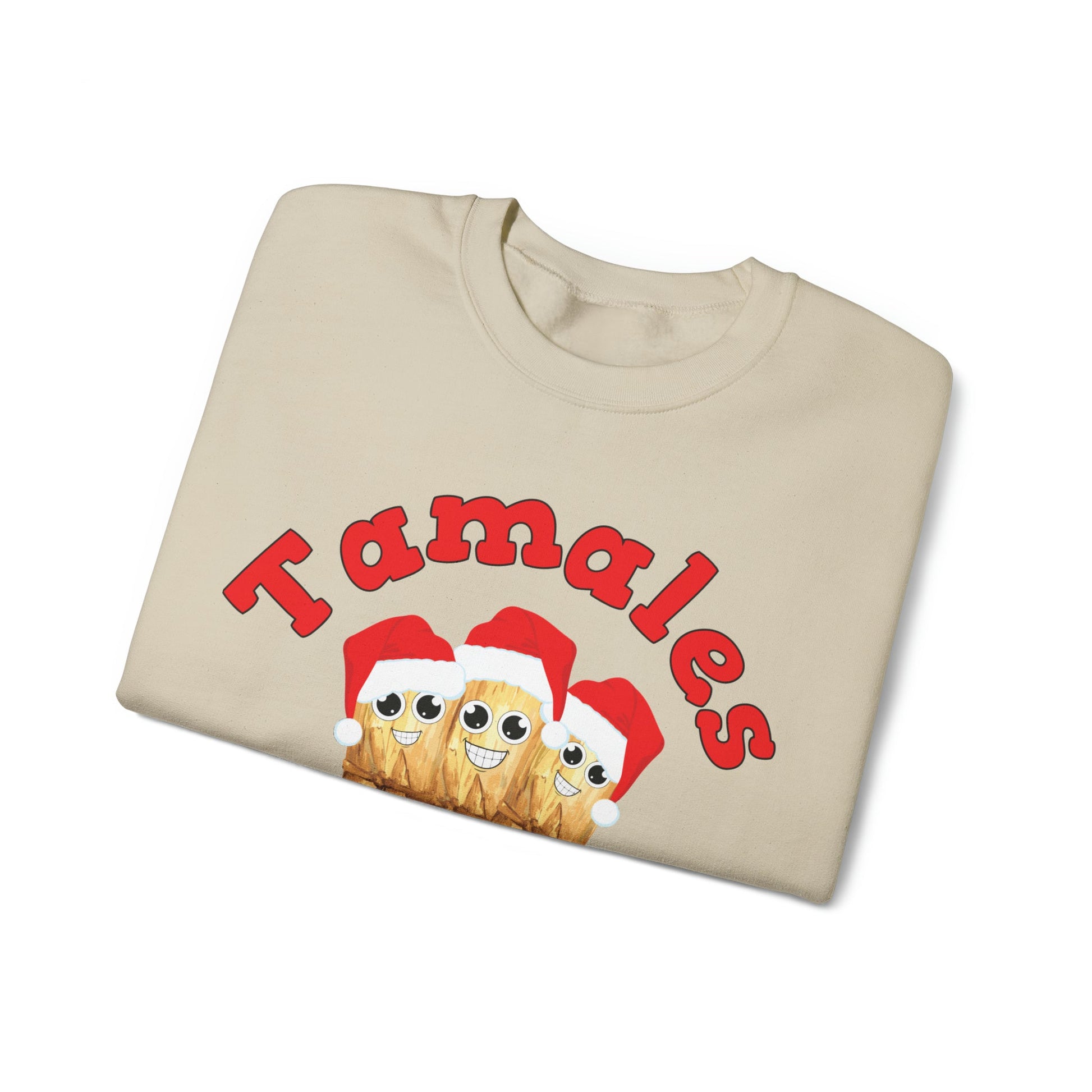 Kawaii Tamales Season Sweatshirt - Festive Holiday Apparel - Bebe Buchi