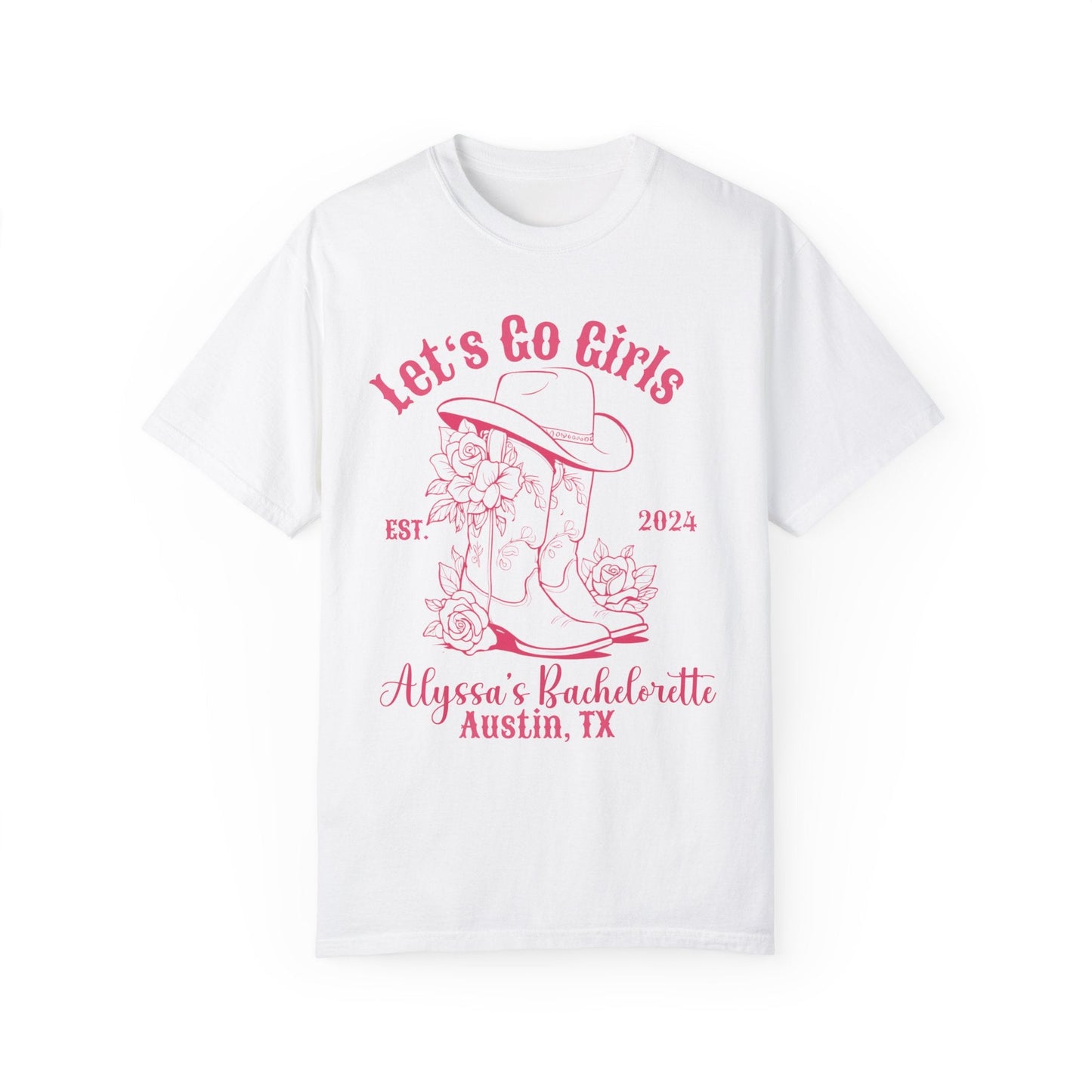 Let's Go Girls Bachelorette Custom Shirt - Bebe Buchi