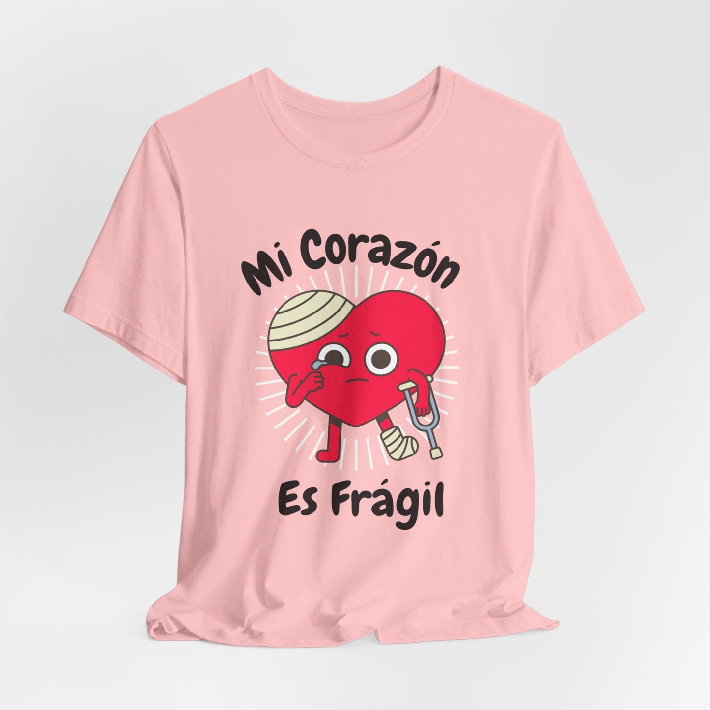 Mi Corazon es Fragil... Unisex Jersey Short Sleeve Tee - Bebe Buchi