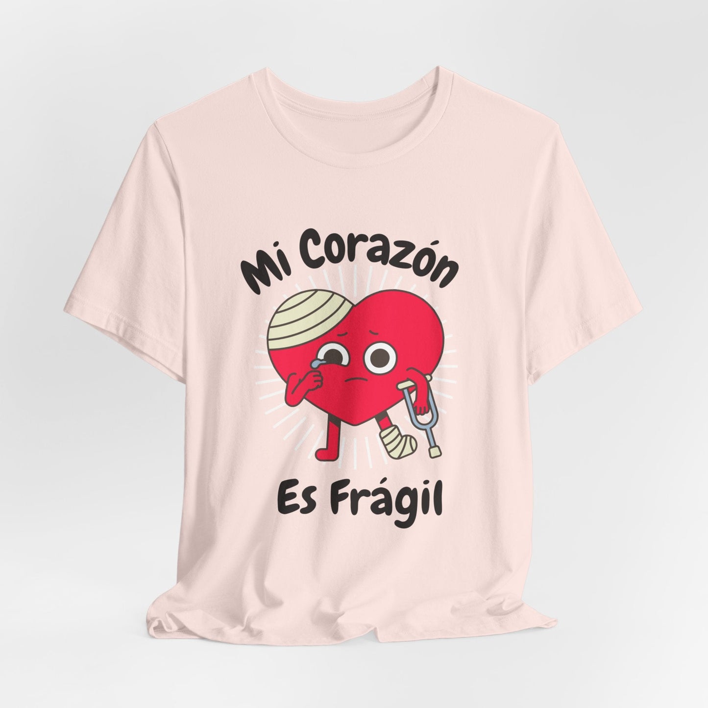 Mi Corazon es Fragil... Unisex Jersey Short Sleeve Tee - Bebe Buchi