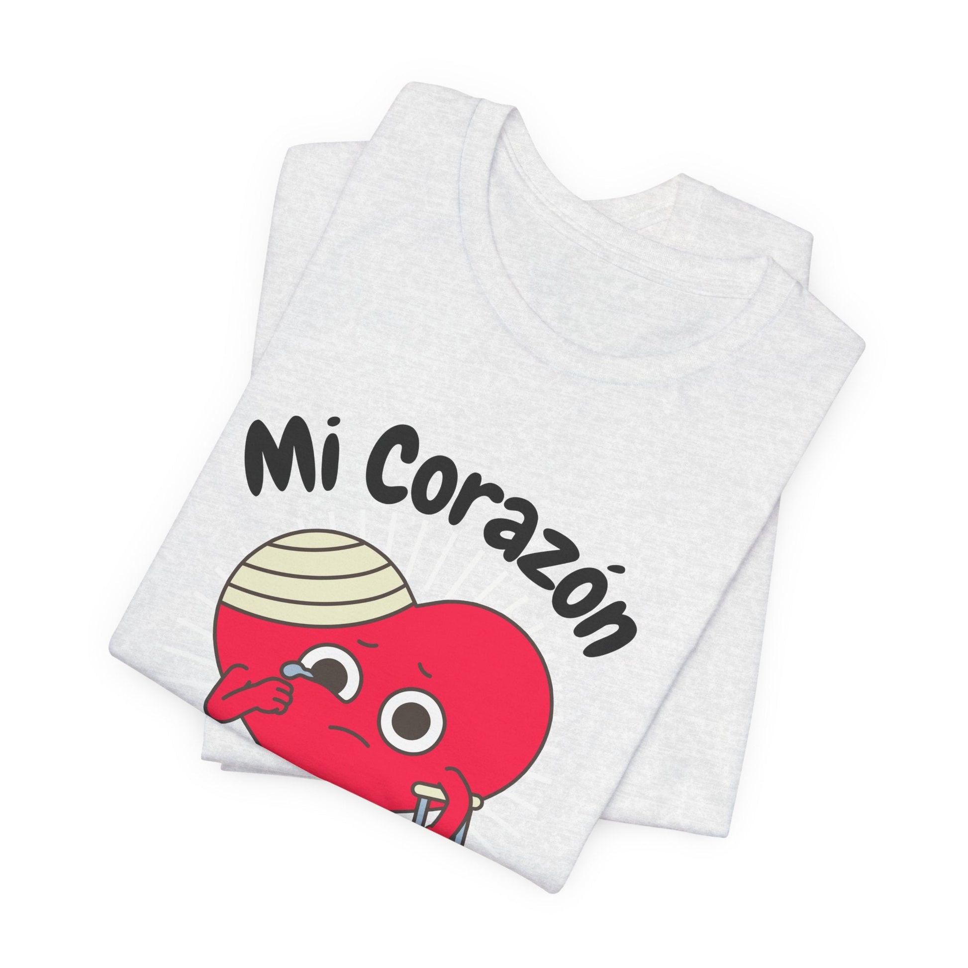 Mi Corazon es Fragil... Unisex Jersey Short Sleeve Tee - Bebe Buchi