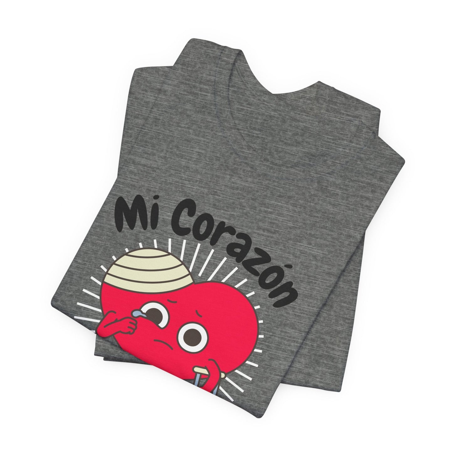 Mi Corazon es Fragil... Unisex Jersey Short Sleeve Tee - Bebe Buchi