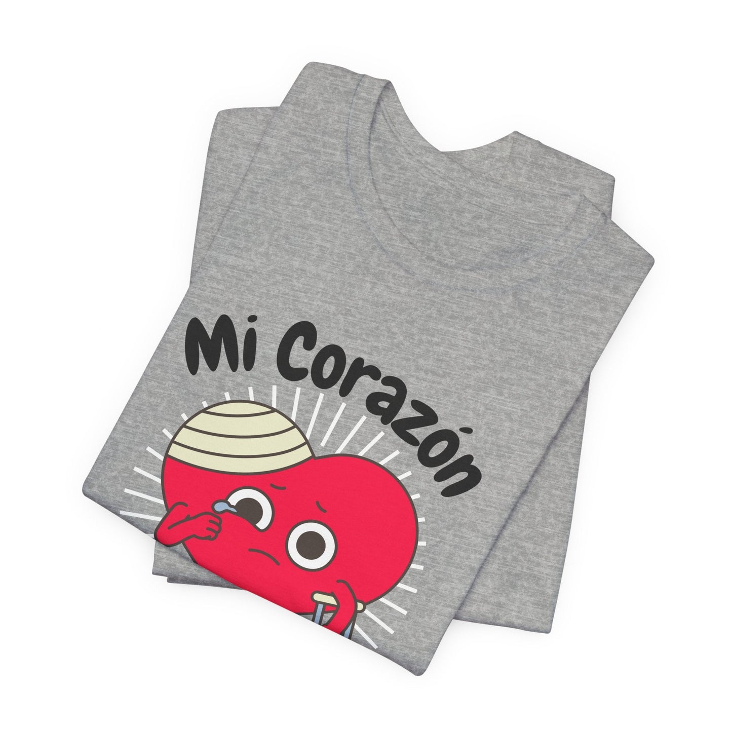 Mi Corazon es Fragil... Unisex Jersey Short Sleeve Tee - Bebe Buchi