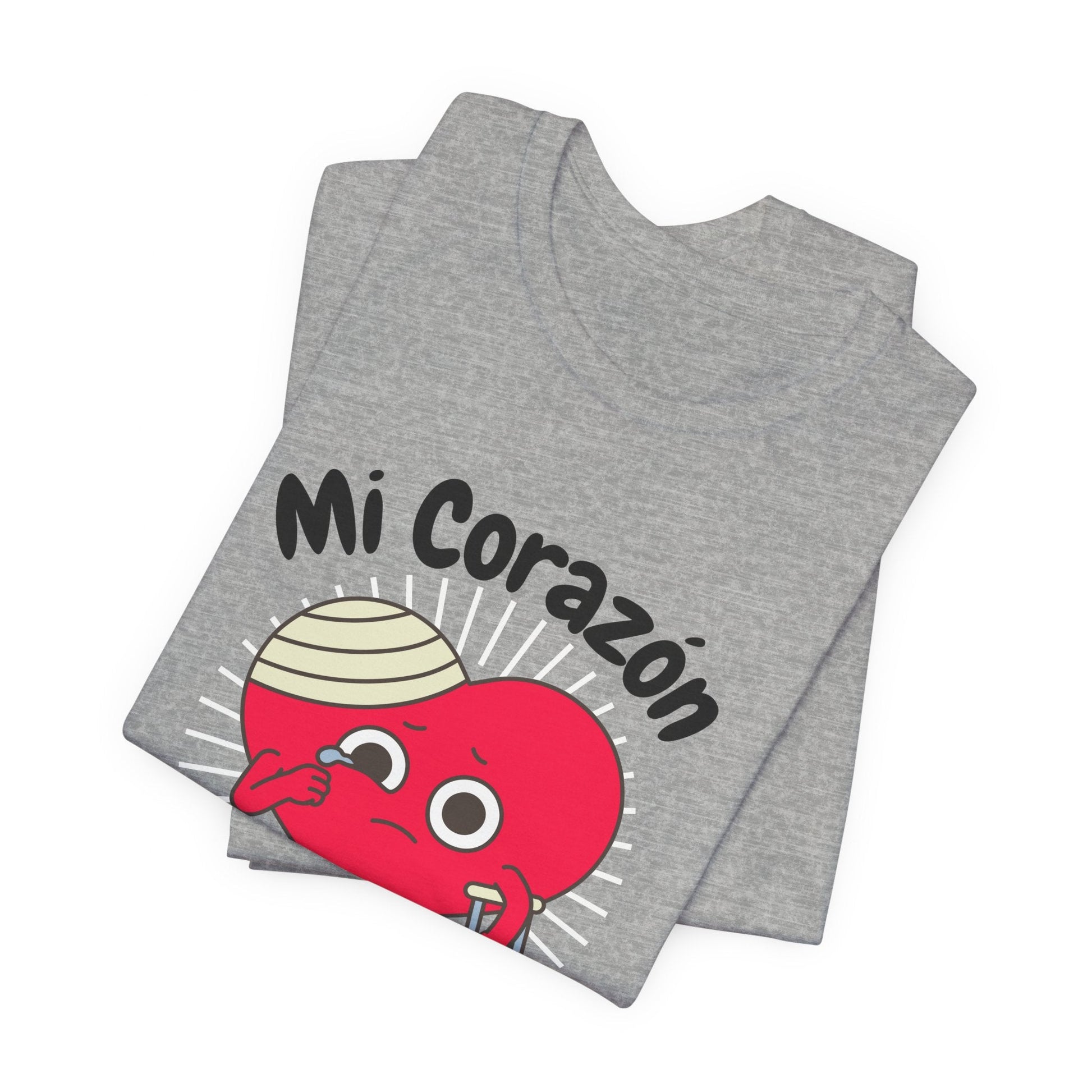 Mi Corazon es Fragil... Unisex Jersey Short Sleeve Tee - Bebe Buchi