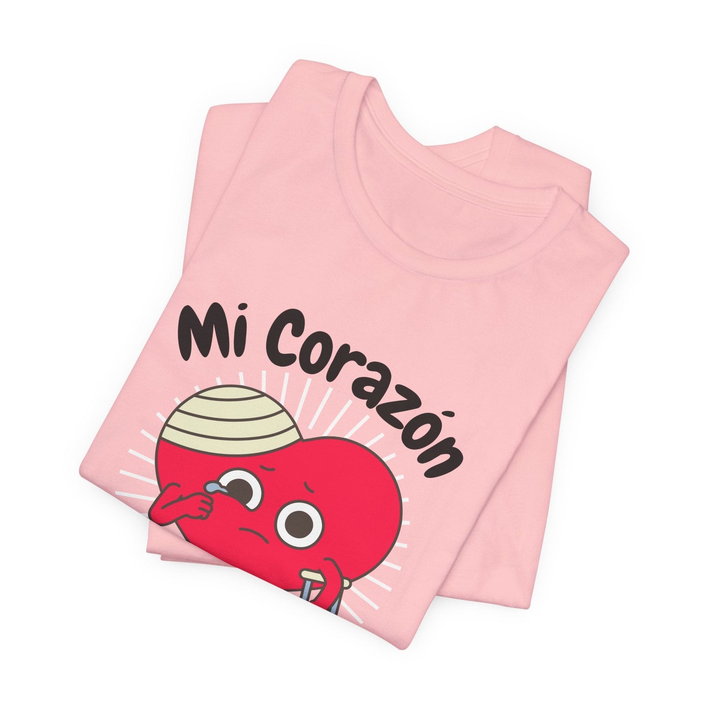 Mi Corazon es Fragil... Unisex Jersey Short Sleeve Tee - Bebe Buchi