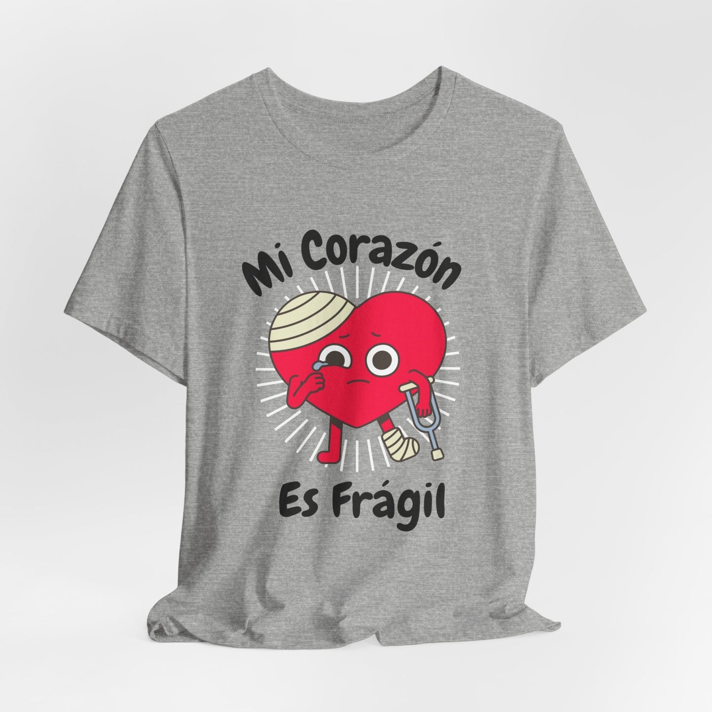 Mi Corazon es Fragil... Unisex Jersey Short Sleeve Tee - Bebe Buchi