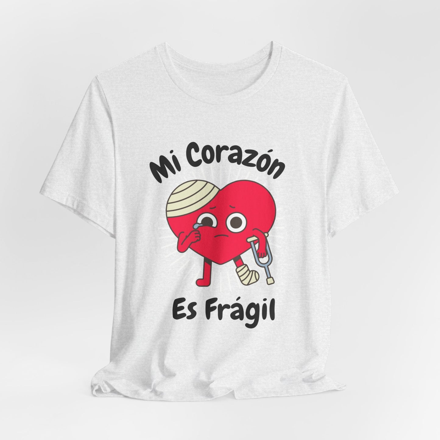 Mi Corazon es Fragil... Unisex Jersey Short Sleeve Tee - Bebe Buchi