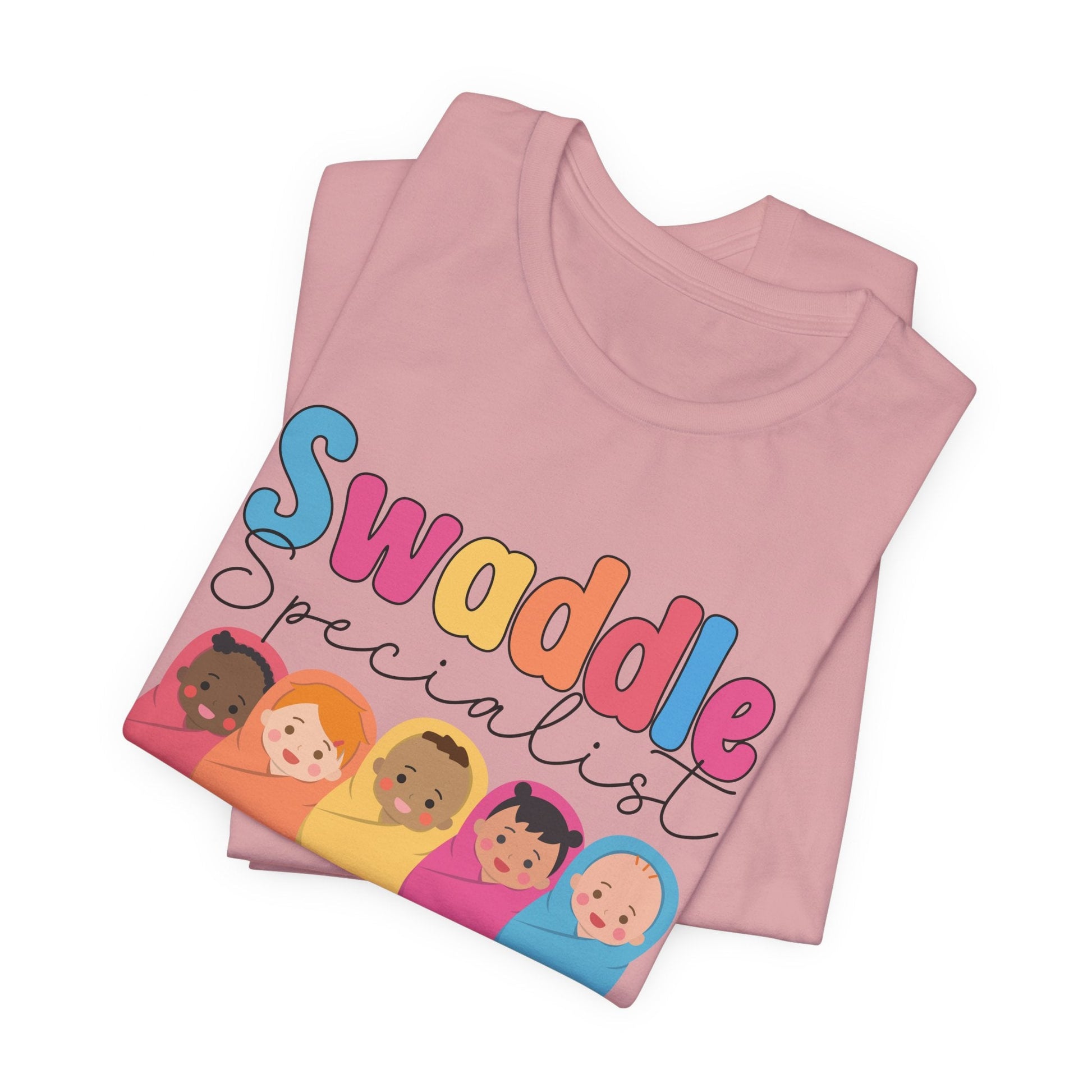 Nurse Shirt Sweatshirt Swaddle Specialist NICU Labor & Delivery Postpartum and Funny Designs Celebrate Motherhood with Style and Humor - Bebe Buchi