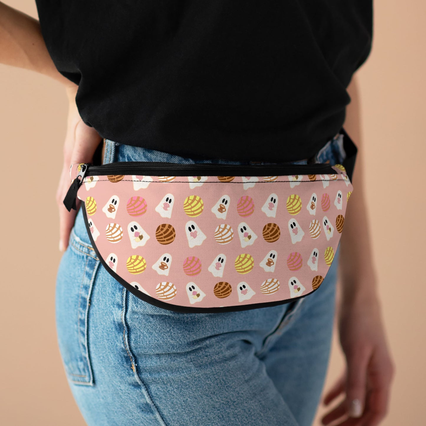 Pan Dulce Concha Ghosts Fanny Pack - Bebe Buchi