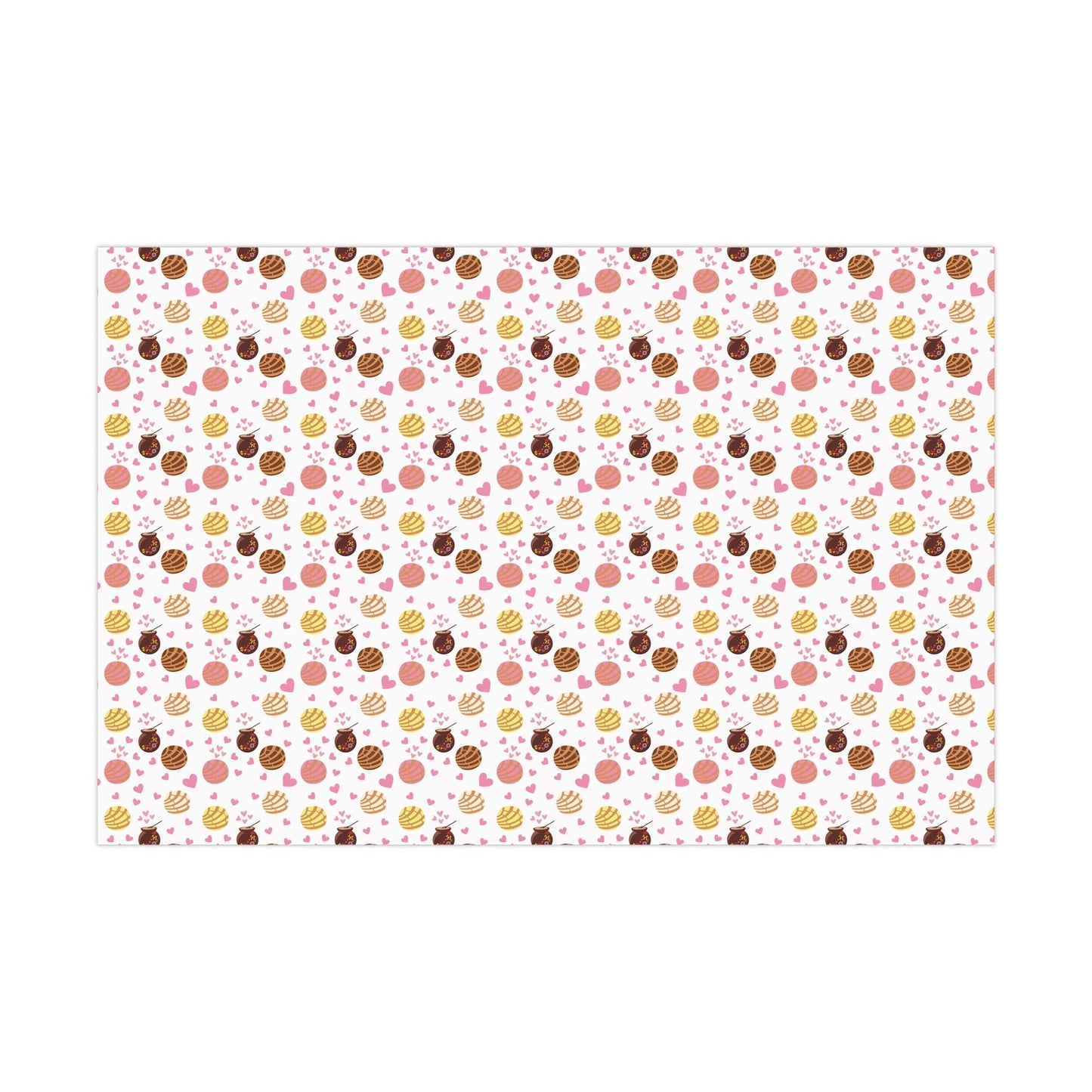 Pan Dulce Concha Gift Wrap Papers, Wrapping Paper - Bebe Buchi