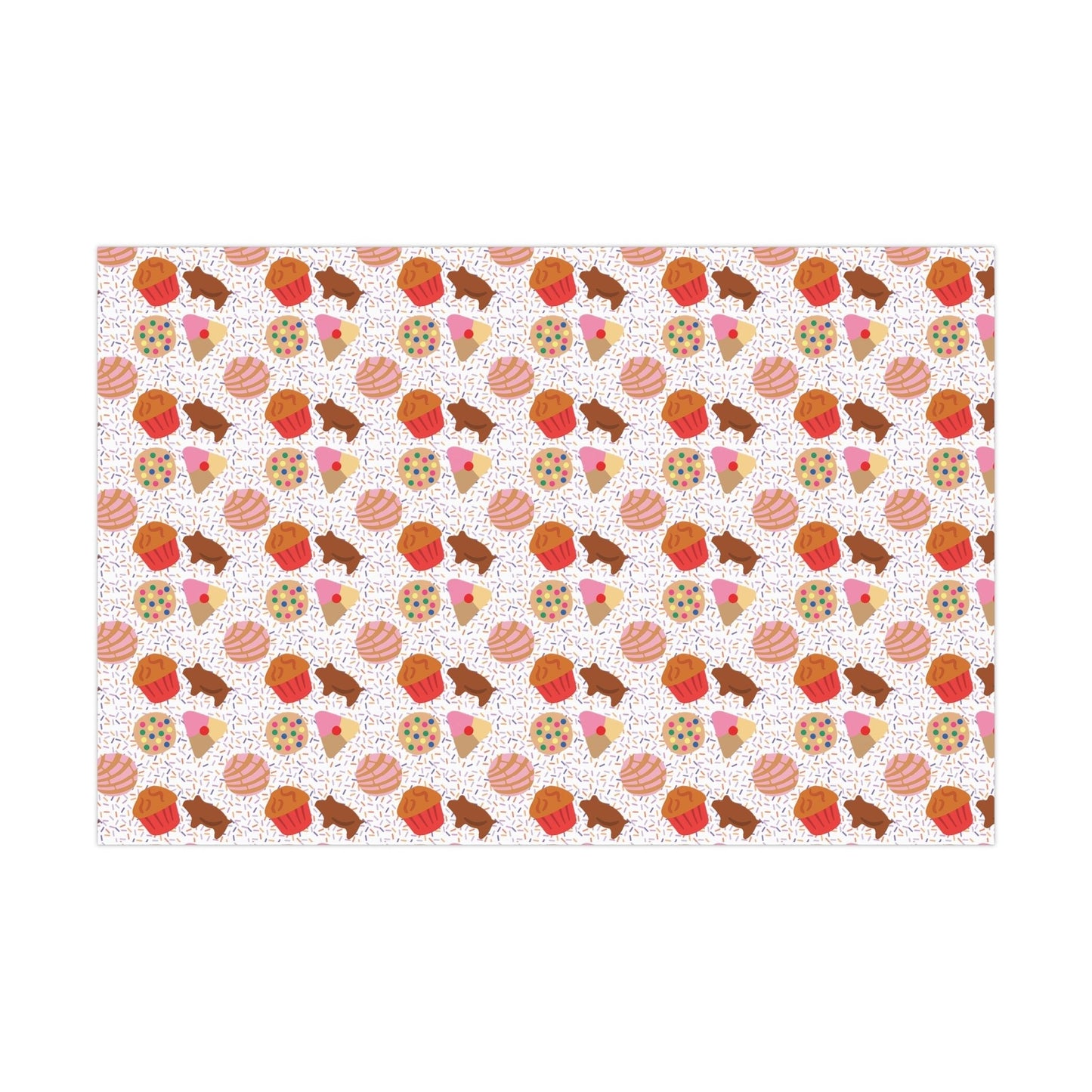 Pan Dulce Concha Gift Wrap Papers, Wrapping Paper - Bebe Buchi