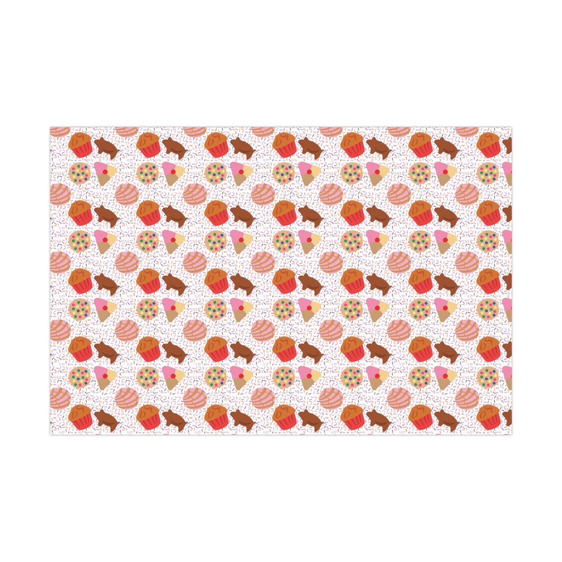 Pan Dulce Concha Gift Wrap Papers, Wrapping Paper - Bebe Buchi