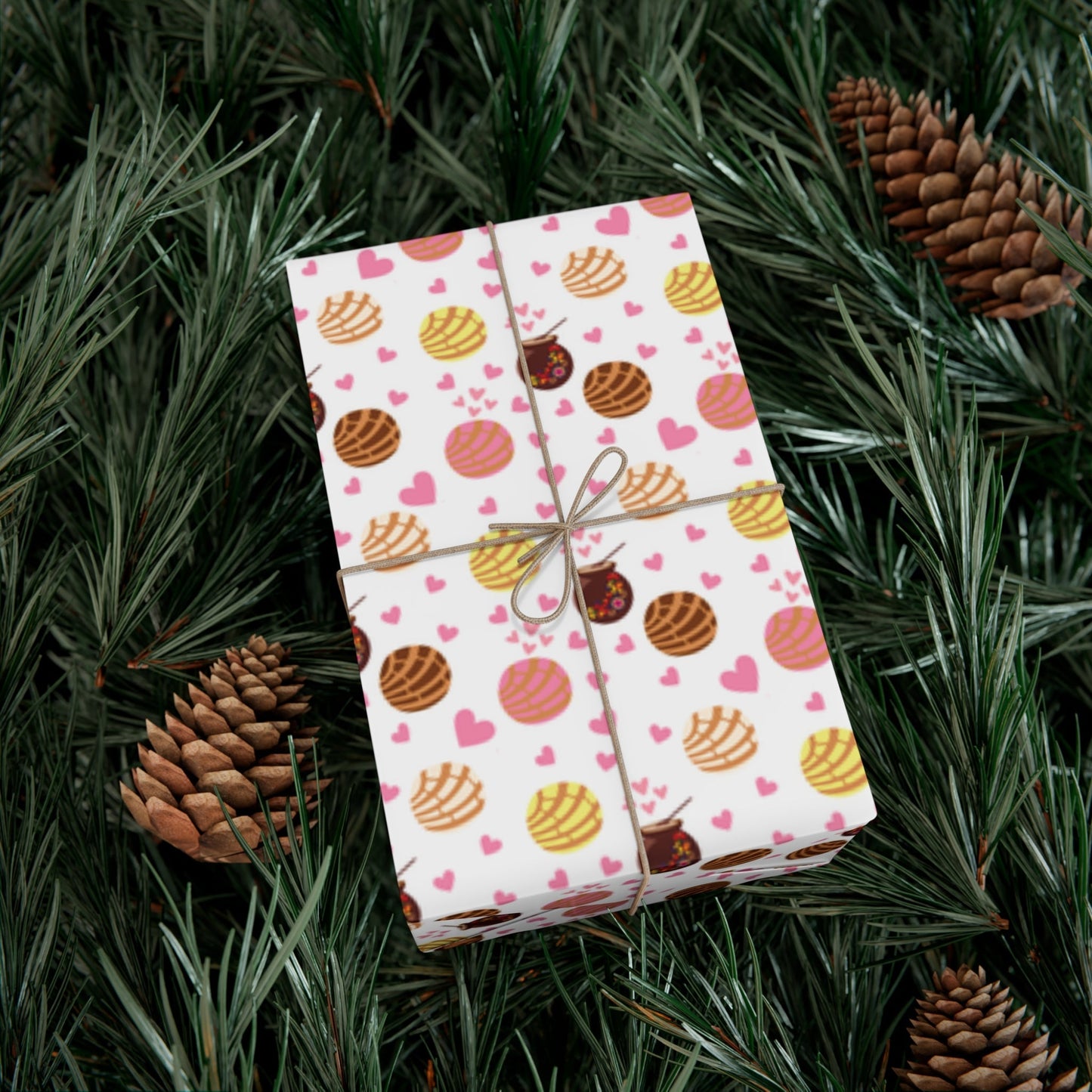 Pan Dulce Concha Gift Wrap Papers, Wrapping Paper - Bebe Buchi