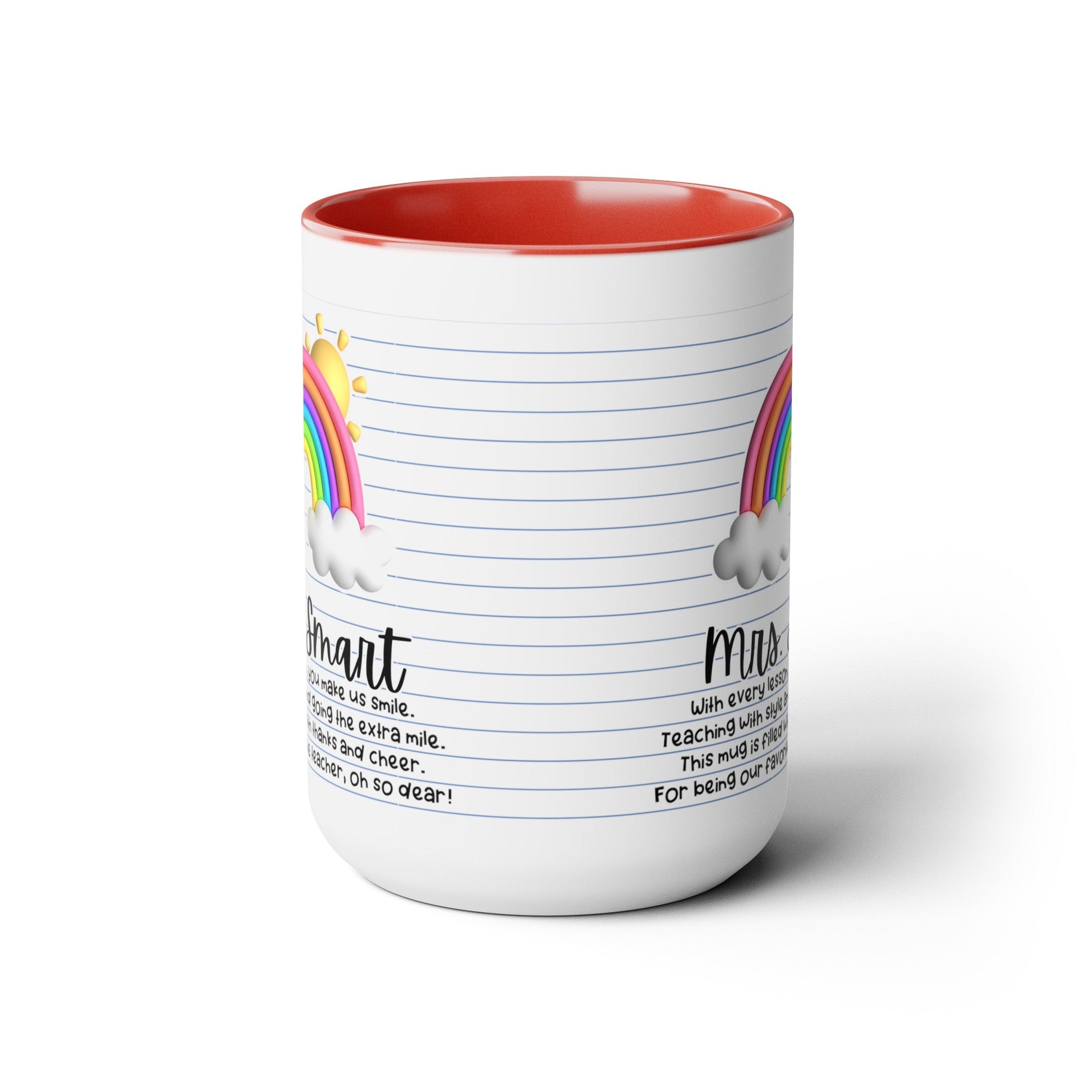 Two - Tone Coffee Mugs, 15oz - Bebe Buchi