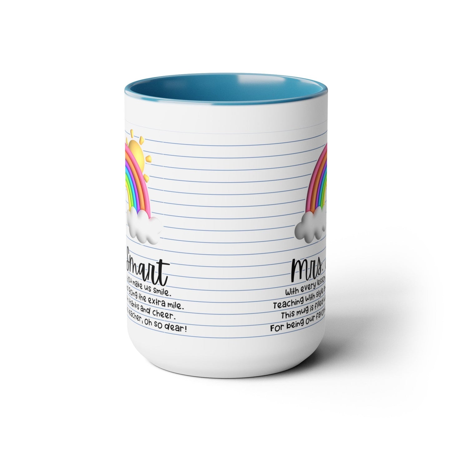 Two - Tone Coffee Mugs, 15oz - Bebe Buchi