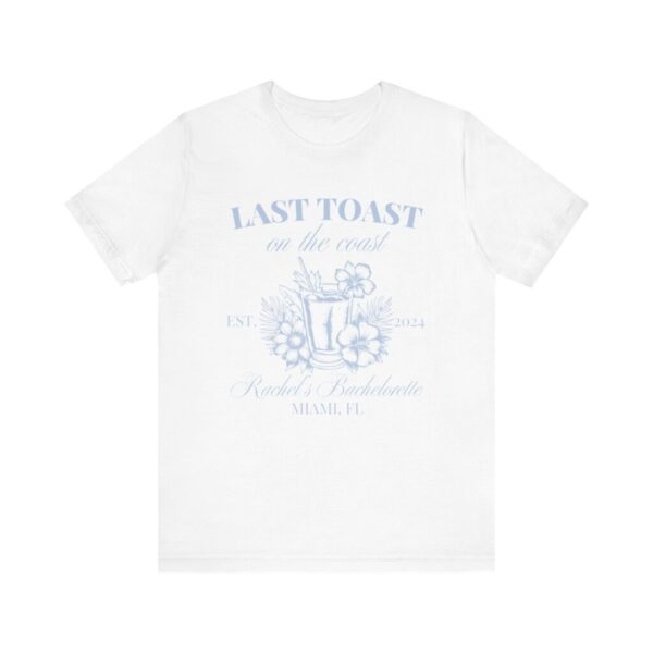 Last Toast on the Coast Beach Bachelorette Shirts, Personalized Luxury Bachelorette, Girls Trip Bridal Party Gifts, Social Bach Club Tees